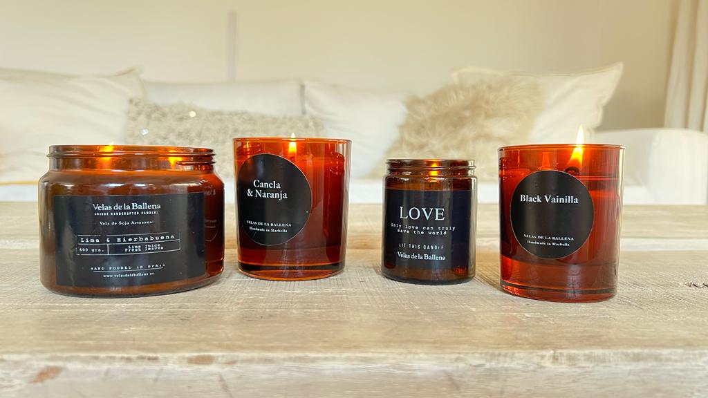 velas soja